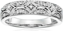 Load image into Gallery viewer, Sterling Silver Diamond Band Ring (1/20 cttw, I-J Color, I2-I3 Clarity)
